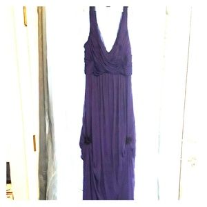 Purple Bridesmaid Dress